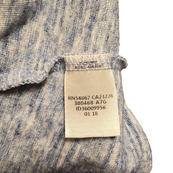 Pink Victoria Secret Heather Blue with Front and Back Graphics Size M EUC - Picture 4 of 6